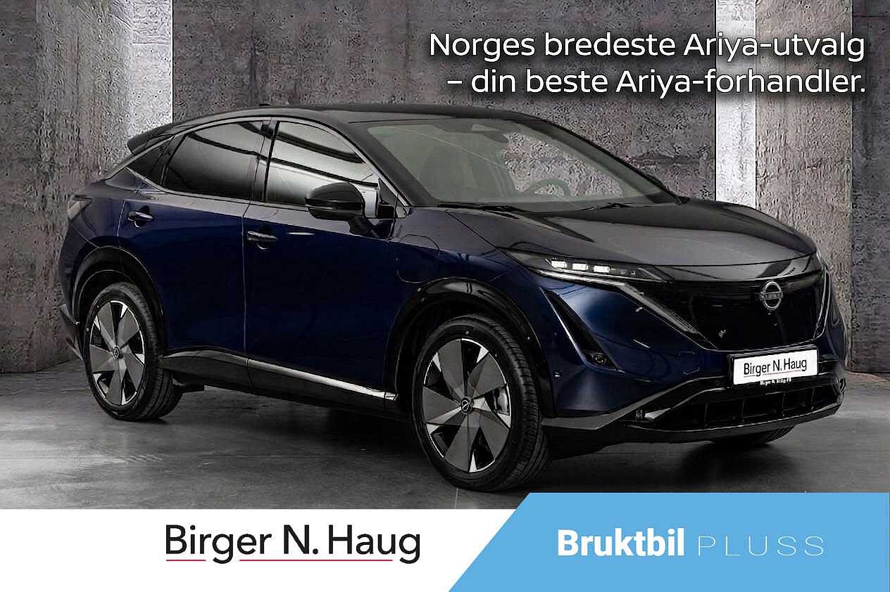 Nissan ARIYA e4ORCE Evolve 87 kwt Pearl blue/black