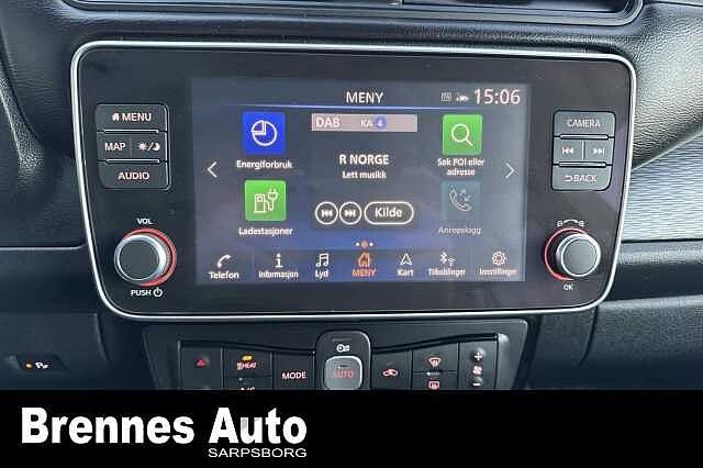 Nissan Leaf /Setevarme/Rattvarme/Navigasjon360 kamera/++