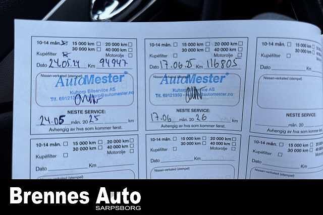 Nissan Qashqai Meget pen bil, 1 eier, servicehistorikk