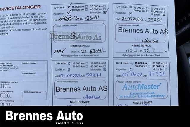 Nissan Qashqai Meget pen bil, 1 eier, servicehistorikk