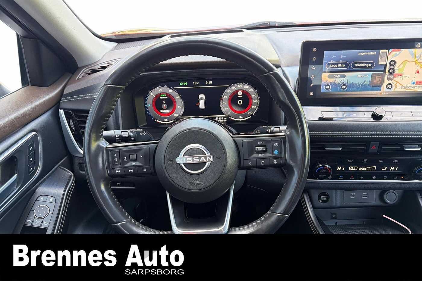 Nissan X-Trail /Hengerfeste/Sete m-minne/360 Kamera/++