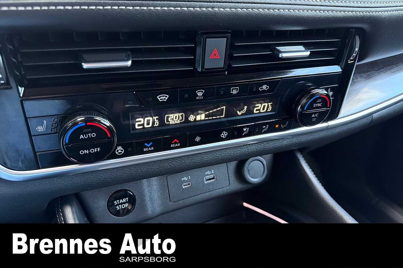 Nissan X-Trail /Hengerfeste/Sete m-minne/360 Kamera/++